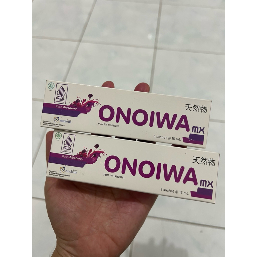 Onoiwa mx Onoiwa mx sachet-cair  3 sachet @ 15ml Ektrak ikan gabus cair