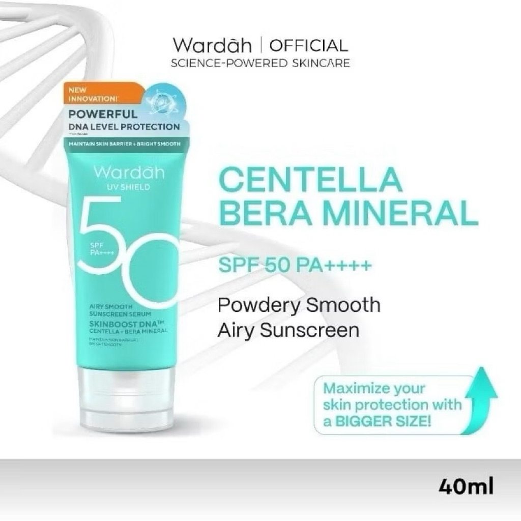 Sunscreen wardah spf50