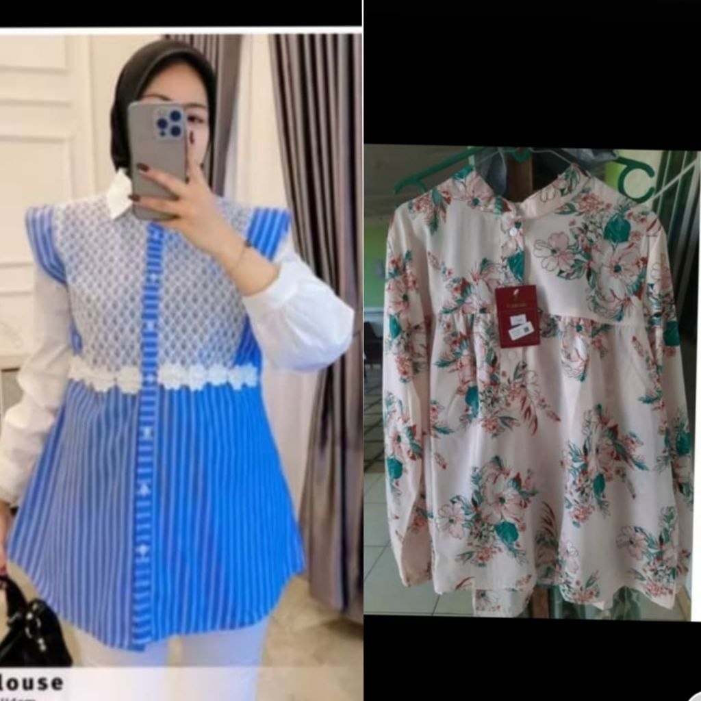 blouse EXTU, atasan EXTU beli 2 100K, atasan murah EXTU ORI