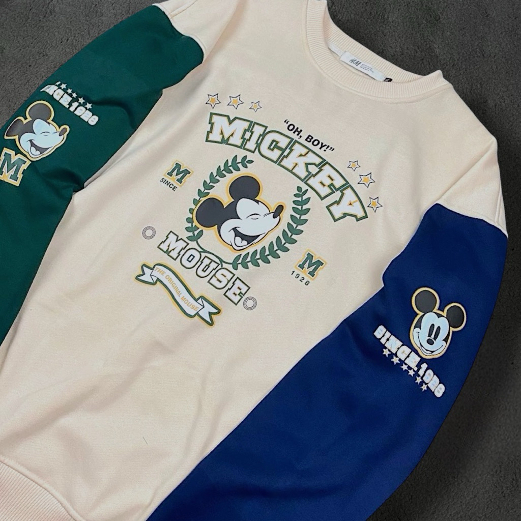 Crewneck cewek mickey crewneck mickey sweater mickey sweatshirt cewek premium