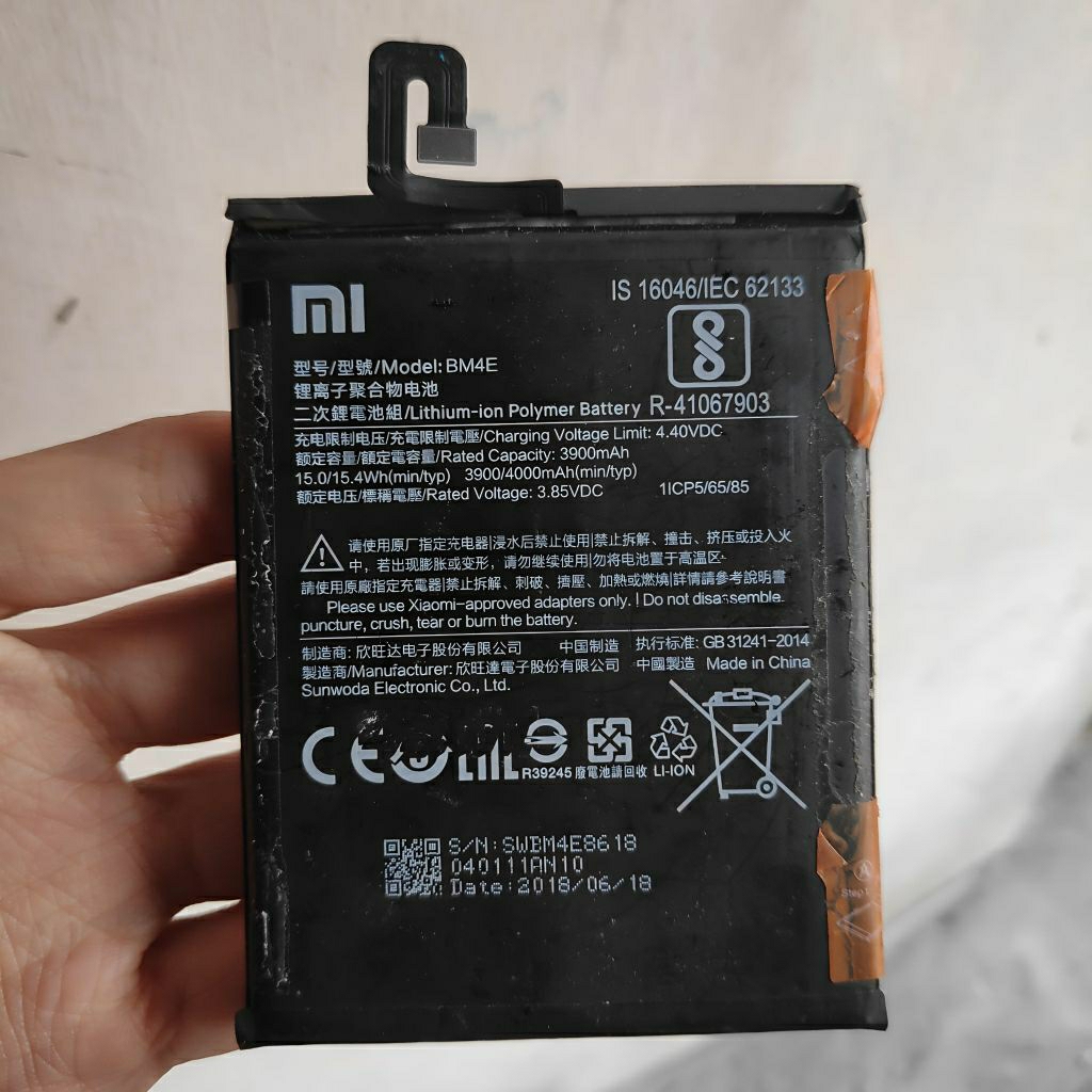 Baterai Ori Copotan Pocophone F1