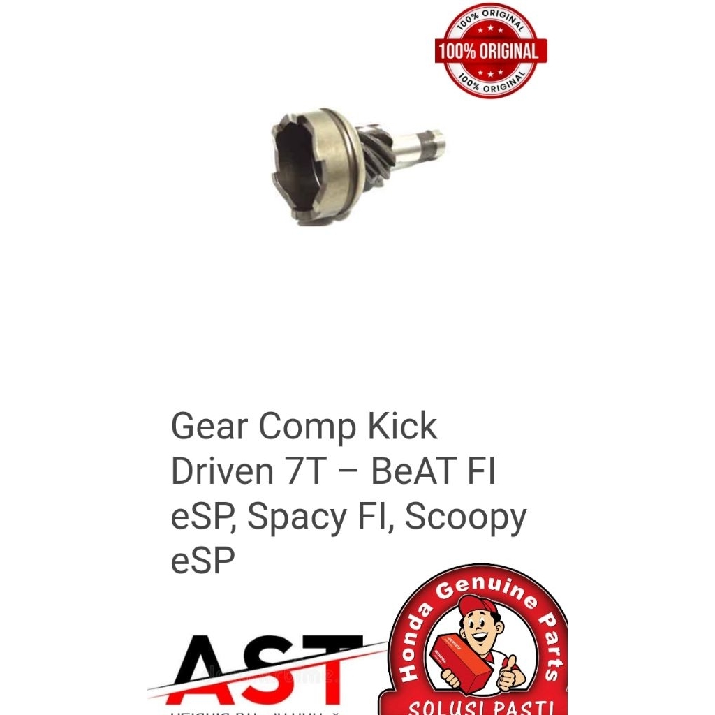 28230KZL840 gigi engkol beat fi ORIGINAL AHM