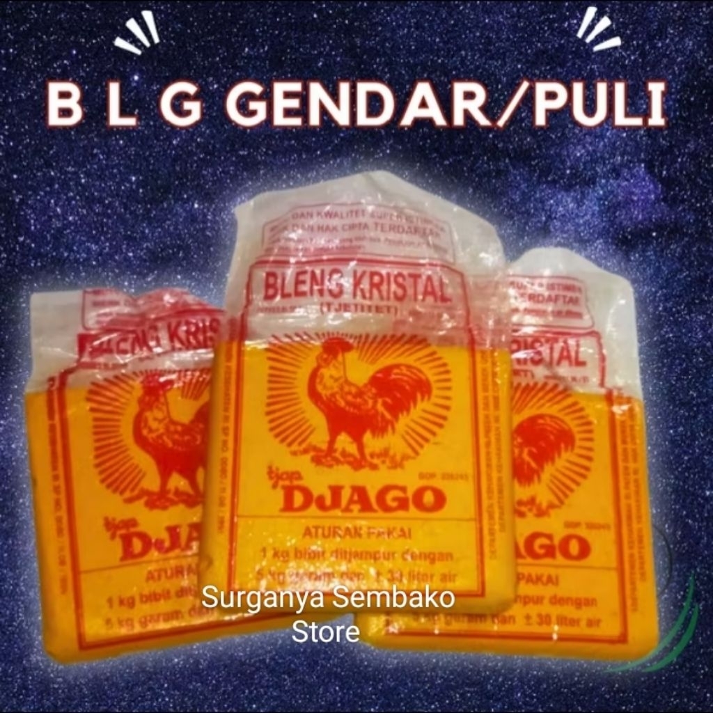 SURGANYA BLENG Garam Kuning Puli Gendar Lontong - Pengembang Kerupuk