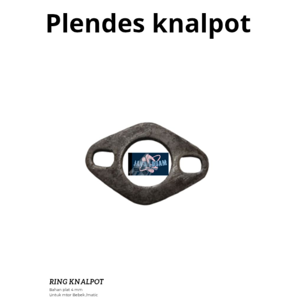 Plendes Knalpot/sambungan Knalpot Plendes/Ring Knalpot/Kening Knalpot Universal tebal mm