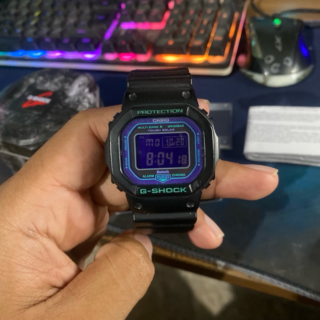 jam tangan gshock dw5600 second