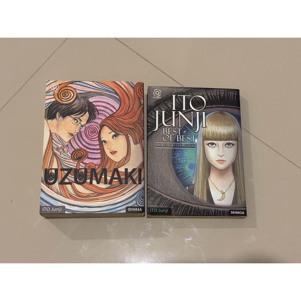 komik junji ito preloved uzumaki best of the best