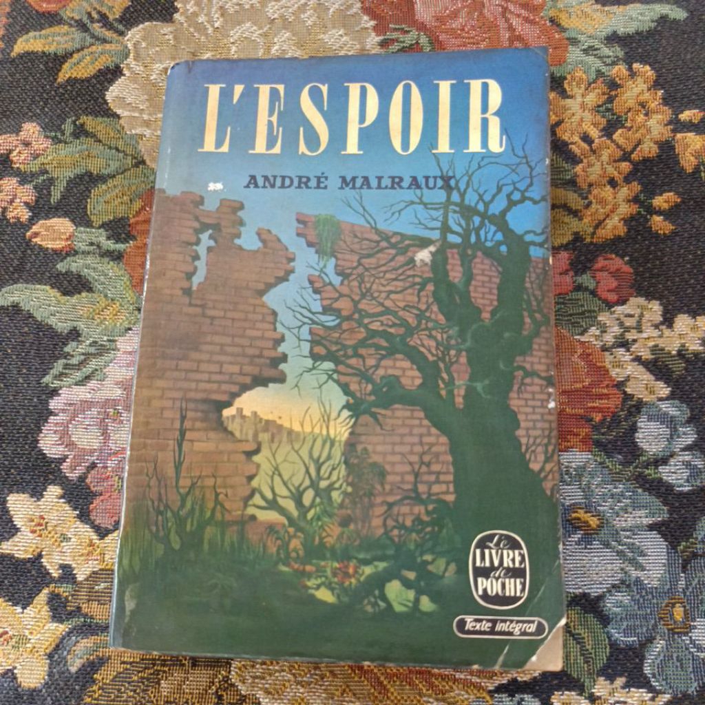 novel bahasa Perancis L'ESPOR by Andre malraux