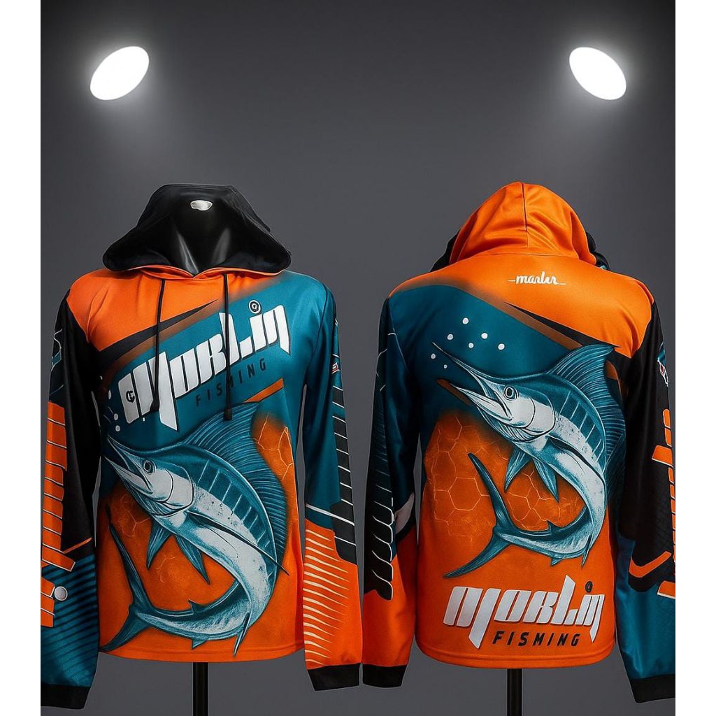 jersey kaos mancing | jersey kupluk mancing dewasa | fishing lengan panjang