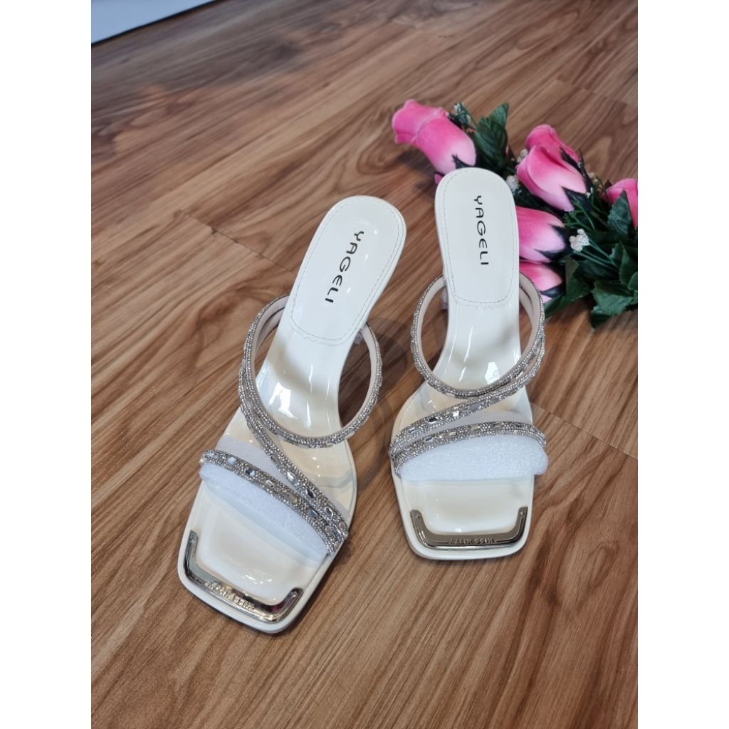 High Heels wanita Pesta mewah elegan terbaru