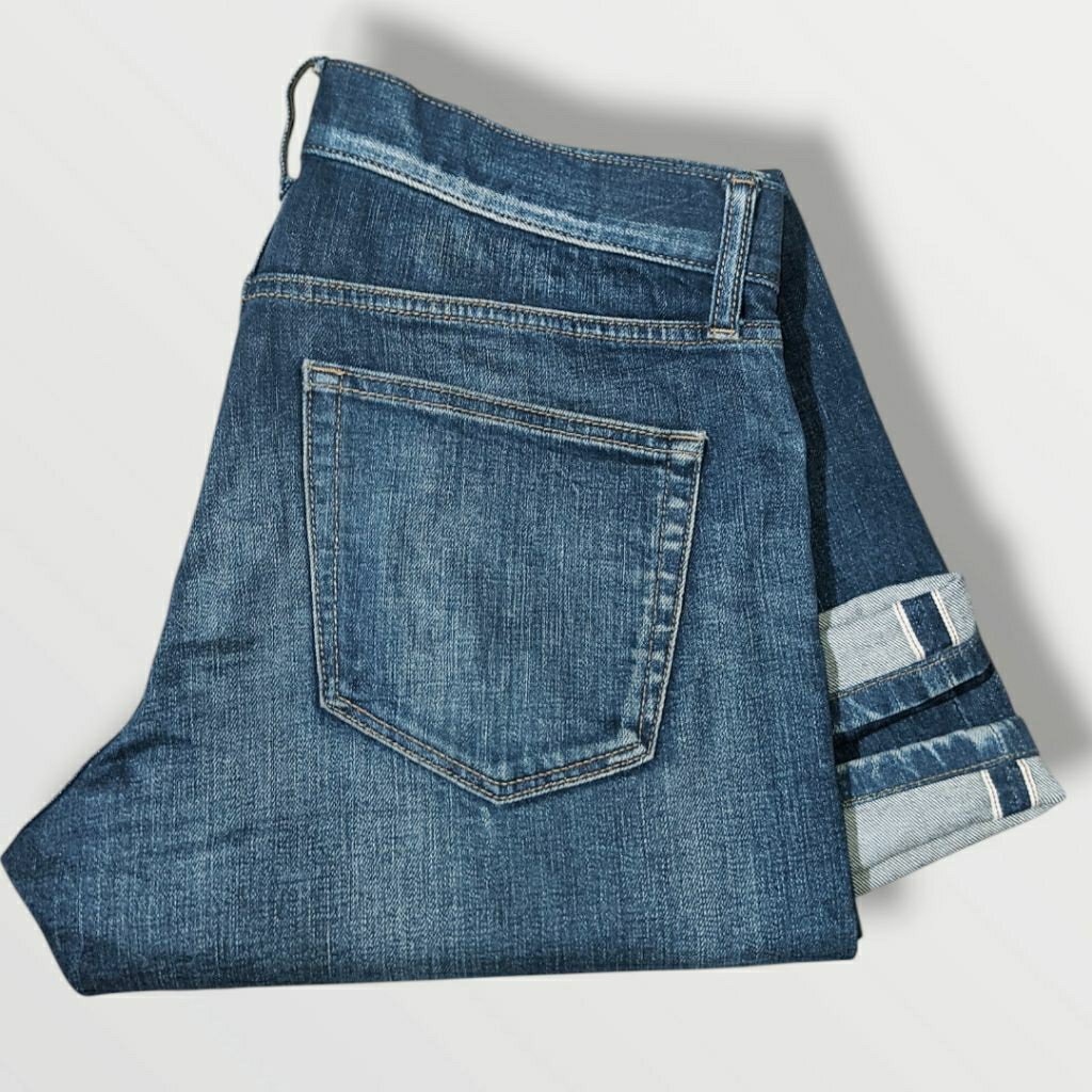 JEANS UNIKLO SELPET FADDING SIZE 33/34