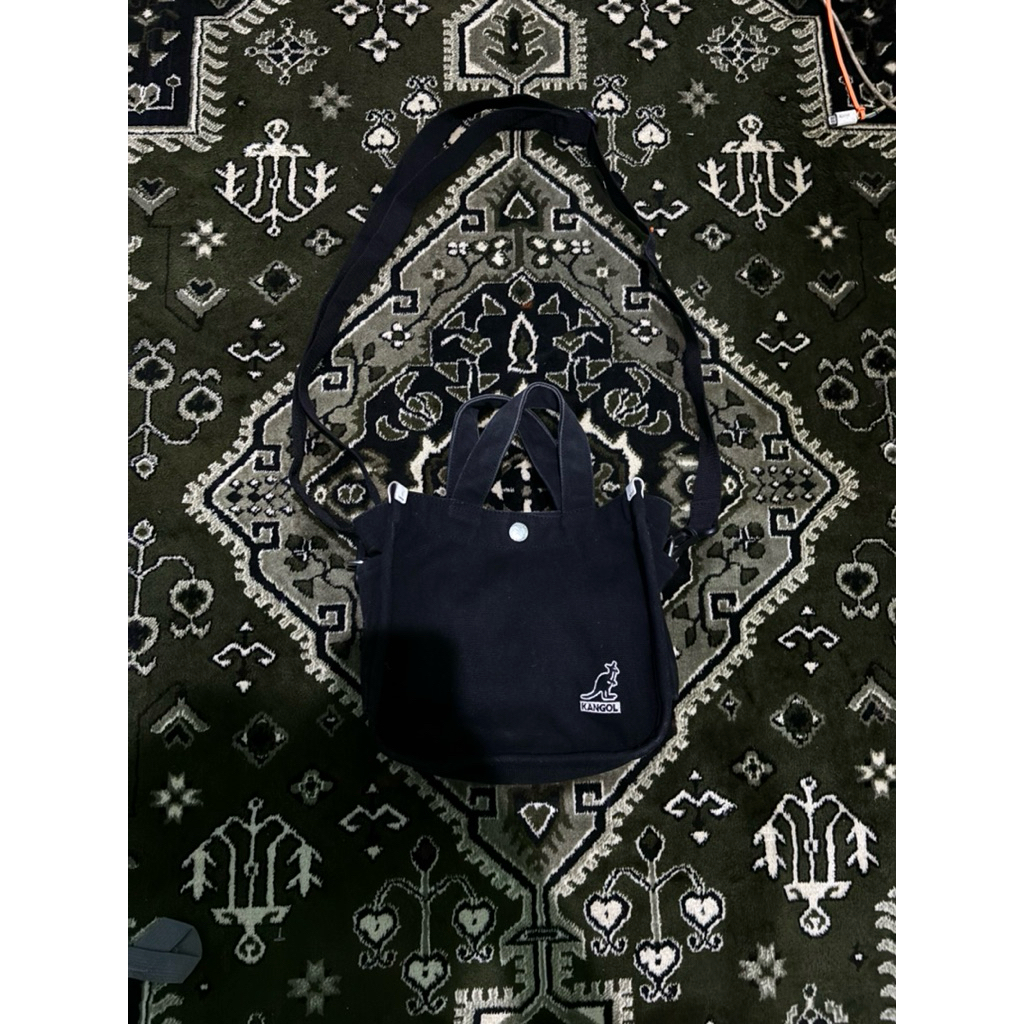Kangol Canvas Mini Sling Bag