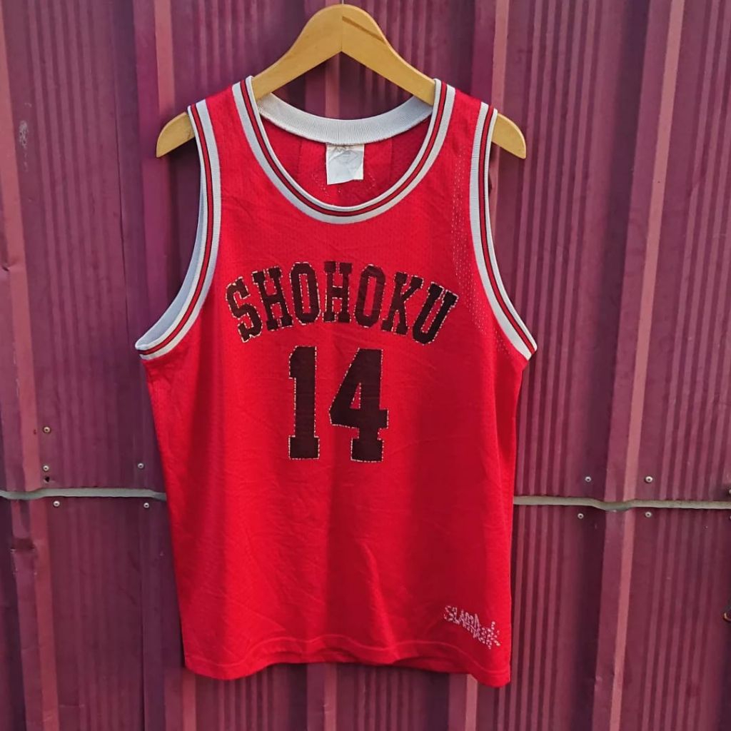 jersey basketball slam dunk vintage