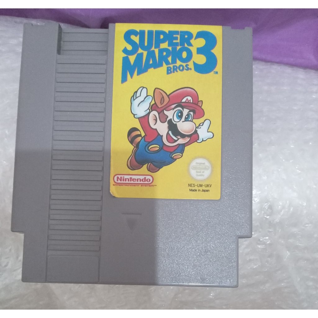 KASET NINTENDO NES SUPER MARIO 3 ORIGINAL US VERSION
