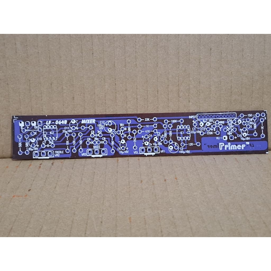 Papan PCB Audio Mixer Mono per/CH By Primet * Promo per/ 3pc  *
