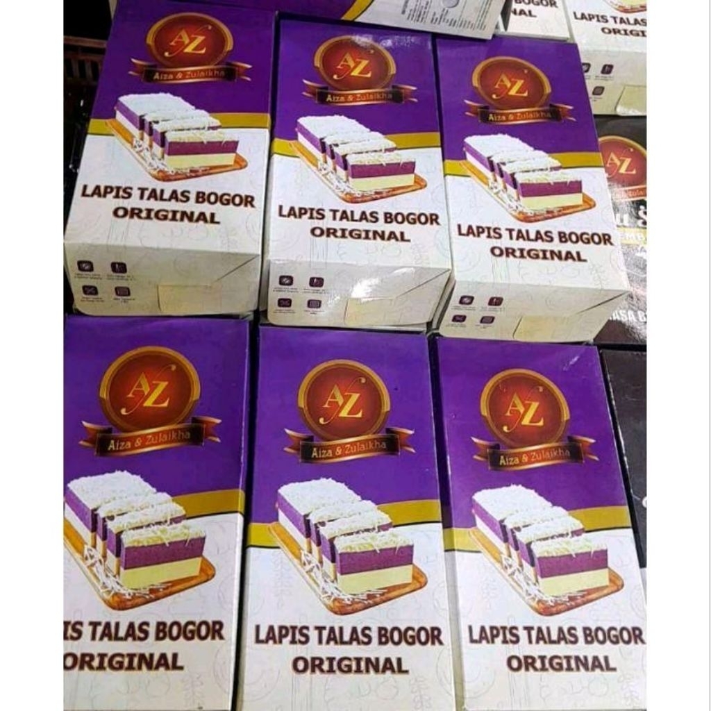 Kue Lapis Talas Bogor Asli Spesial / Lapis Talas Bogor Original Halal