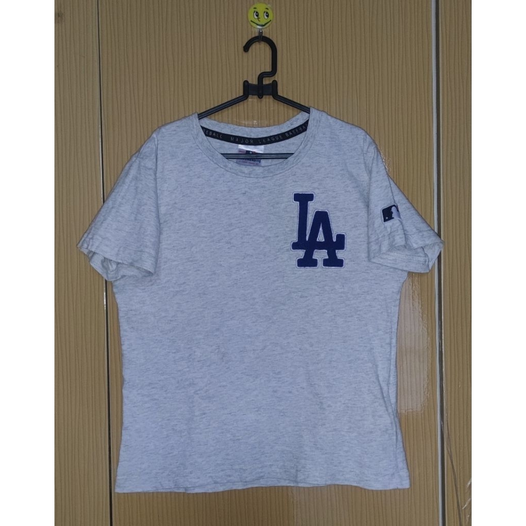 TSHIRT MLB LA GRAY ANAK SECOND ORIGINAL