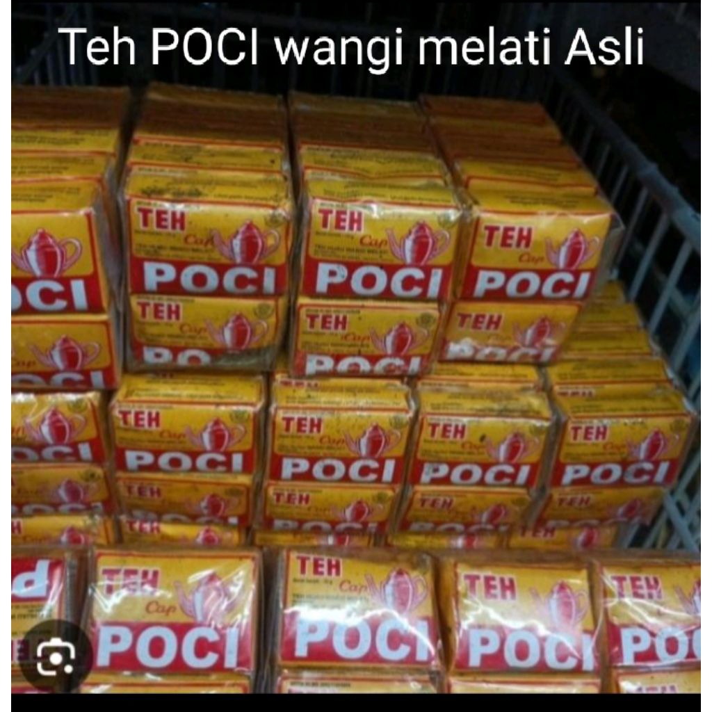 teh poci 10gr isi 10 pcs / teh poci / teh bubuk / teh melati / teh wangi / teh / teh tubruk / minuma