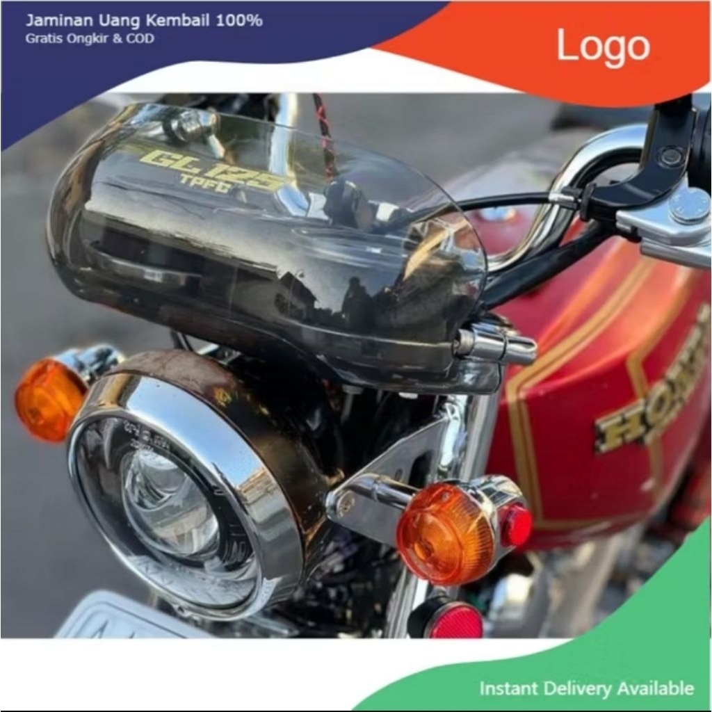 Visor gl100 visor spido kotak bulat gl125 Tpfc style 82 style 79 visor spido gl100