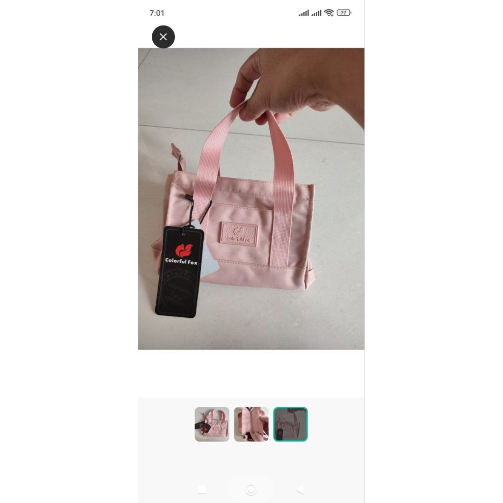 Tas Colorful Fox Tas Jinjing Wanita