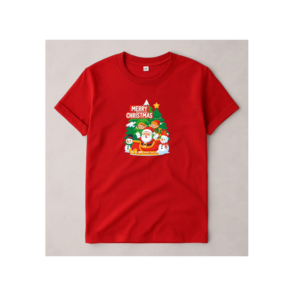 Kaos Natal 2025 , Kaos Natal Dewasa size S - 3XL , Kaos natal , Kaos Natal keluarga ,
