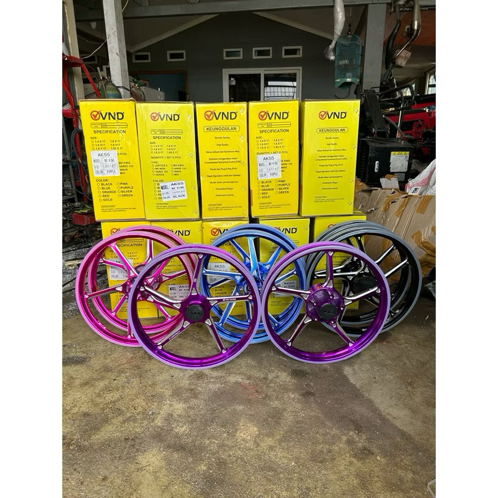 Velg VND AK 55 Ring 17  MX King Velg vnd mx king AK55 AK 55 160/160-17 - velg vnd ak55 mx King Velg 