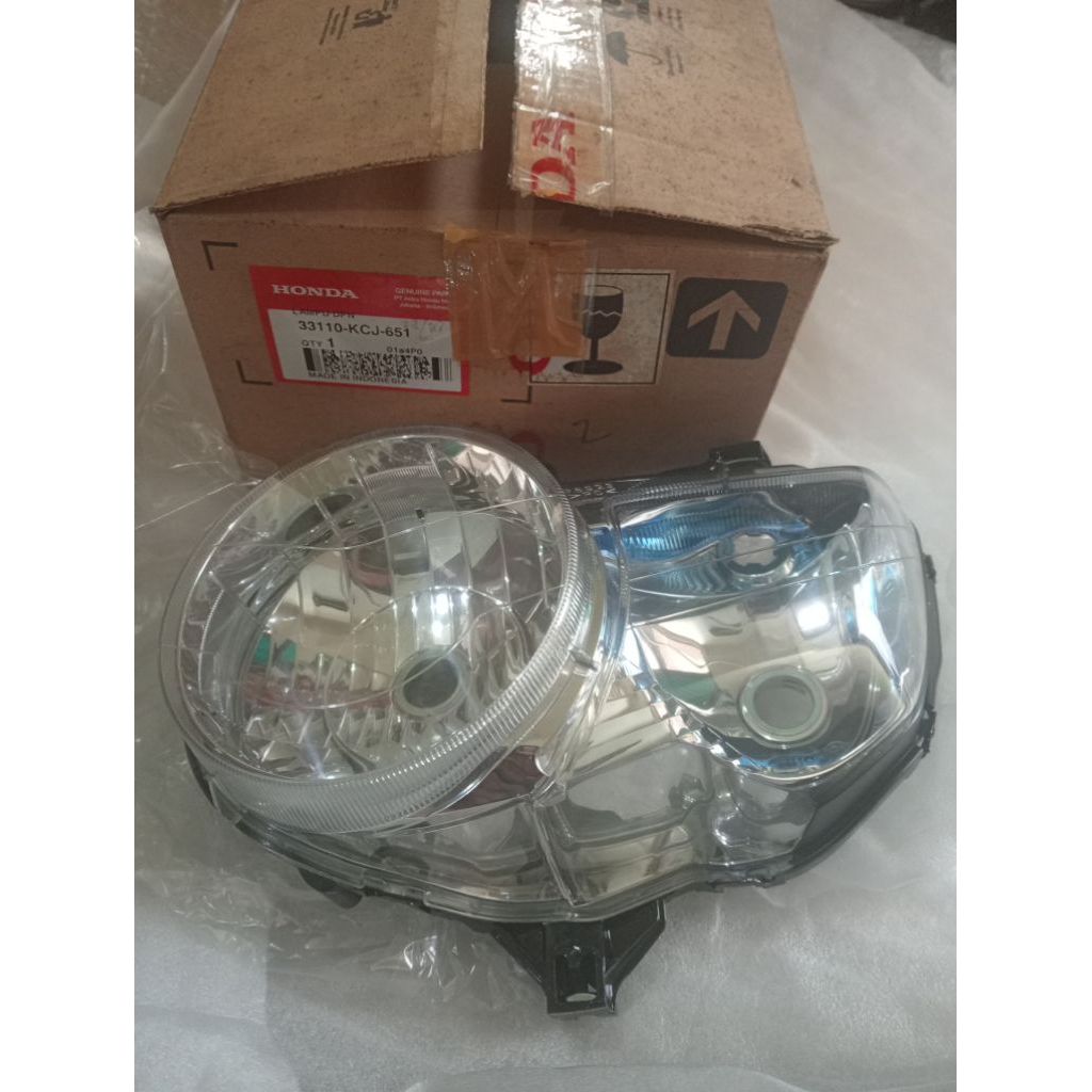 reflektor lampu depan honda tirev pece tiger revo picek pece kaca lampu depan tiger revo picek pece 