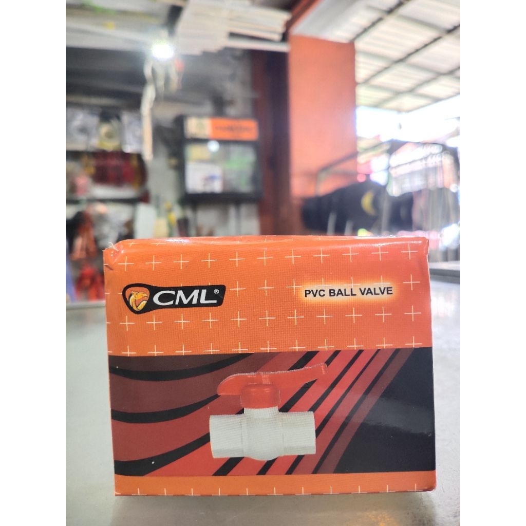 BALL VALVE STOP KRAN PVC CML 1/2