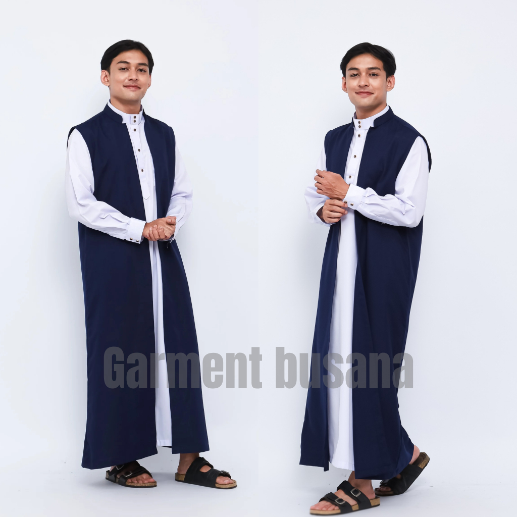 Gamis Pria Premium Baju Gsmis Muslim Cowok Pakian Gramis Dewasa Arab Saudi Lebaran 2026 Jibah Cwok S