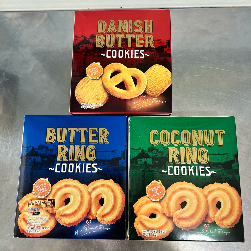 cookies ever delicious danish butter ring coconut ring