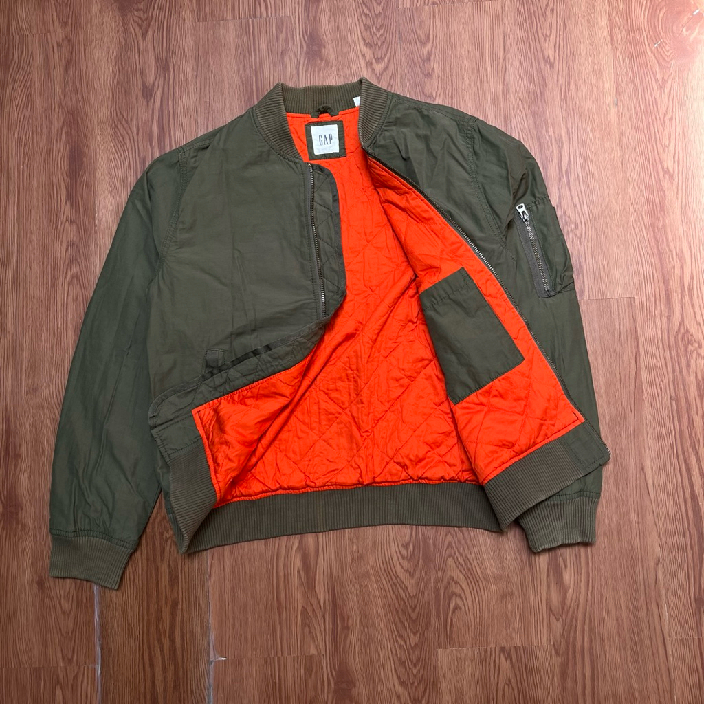 JACKET VINTAGE BOMBER MILITARY GAP