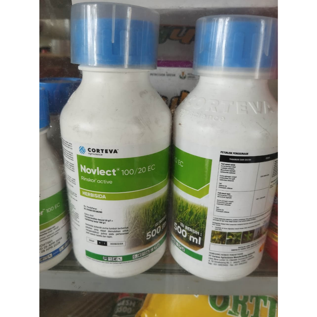 novlect herbisada (kemasan 30 ml) / novlect gulma padi bersih /novlect herbisida / novlect bebeas gu