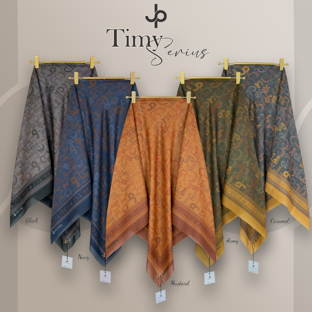 HIJAB JOURNEY TIMY SERIES plat besi