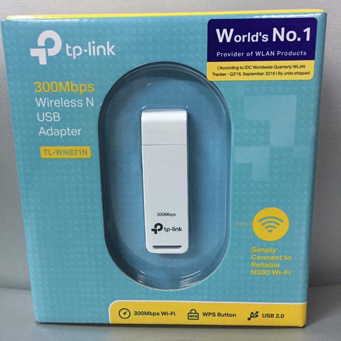 TP-Link TL-WN821N | 300Mbps Wireless N Adapter | WiFi Receiver | Dongle | WPS