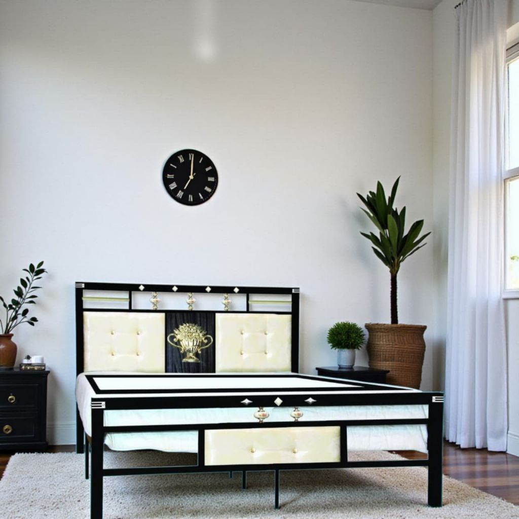 Ranjang Besi/tempat tidur besi/divan besi