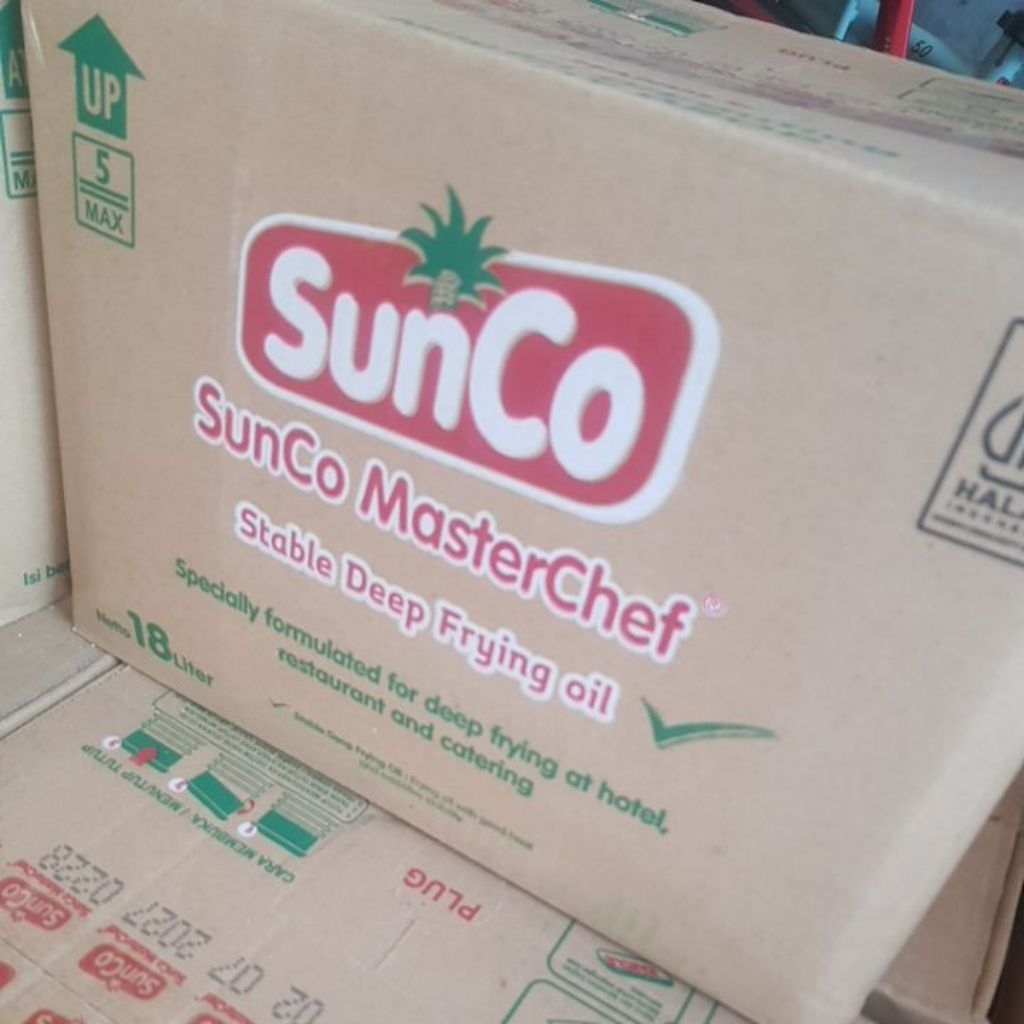 MINYAK GORENG SUNCO BIB 18 LITER MASTERCHEF DEEP FRYING OIL
