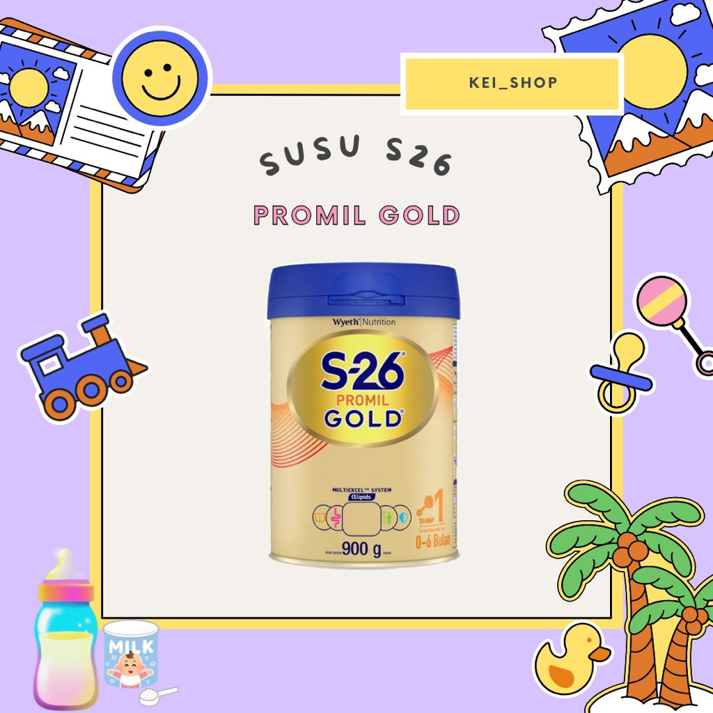 Susu- S26 Promil Gold-Untuk usia 0 sampai 6 bulan