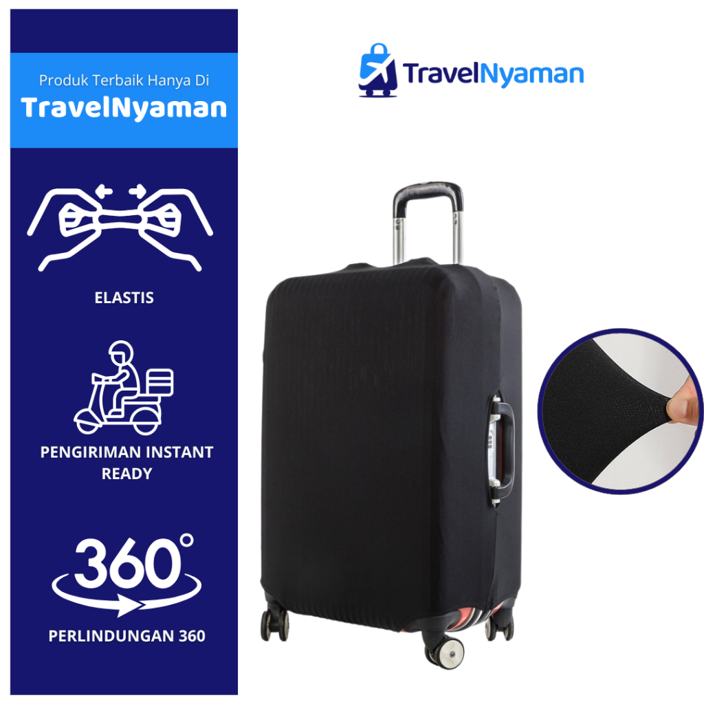 TRAVELNYAMAN Cover Koper Kain | Sarung Koper Kain | Pelindung Koper Kain