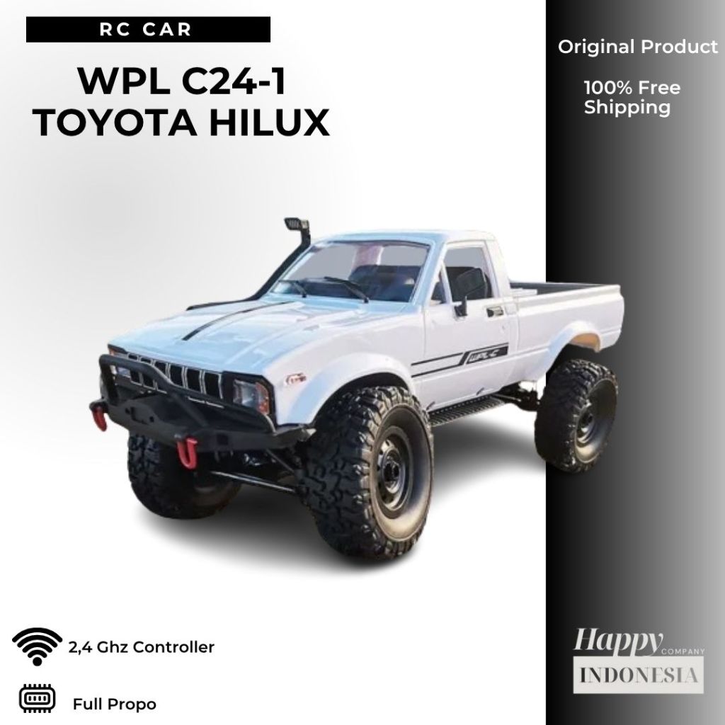 RC Truck WPL C24-1 C241 C-24-1 Car Off-Road 4WD 1/16 Scale RTR