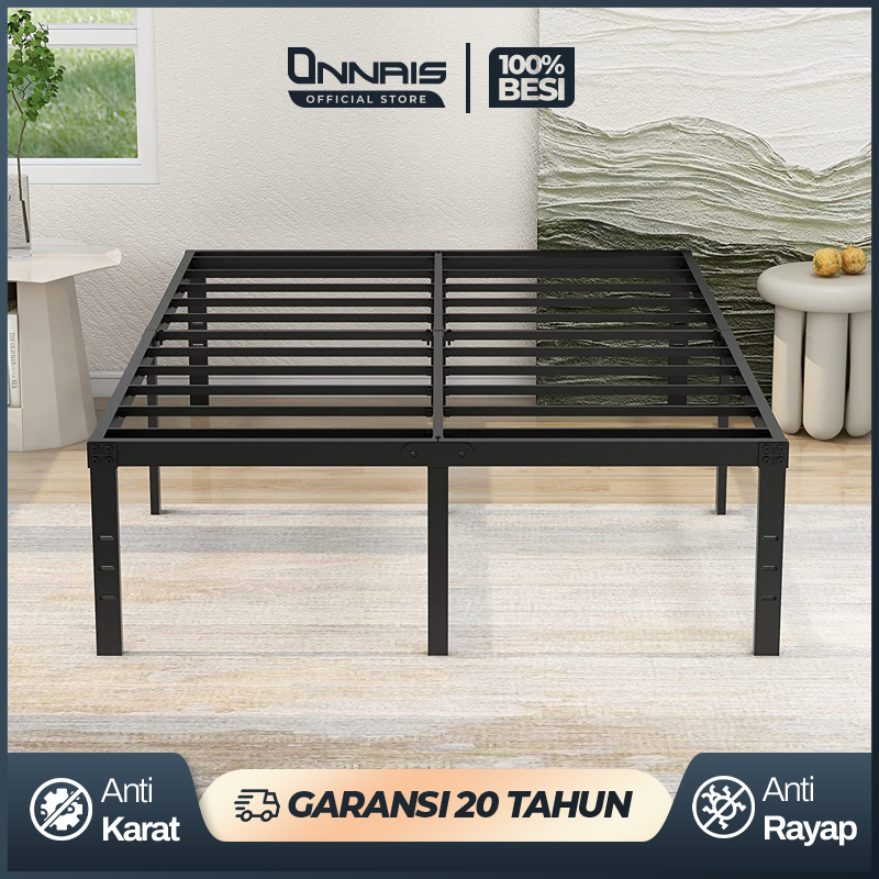 ONNAIS Dipan Besi Dipan Tempat Tidur Basicbed Classicbed Series Dipan Kasur Ranjang Besi Divan Kasur