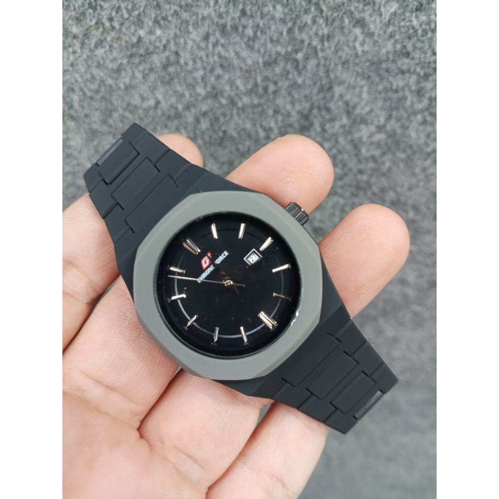 Chronoforce CF 5359L-1BDBBDY#CF 5369L-1BDBBGY#Chronoforce CF 5359L#Jam tangan unisex Chronoforce CF 