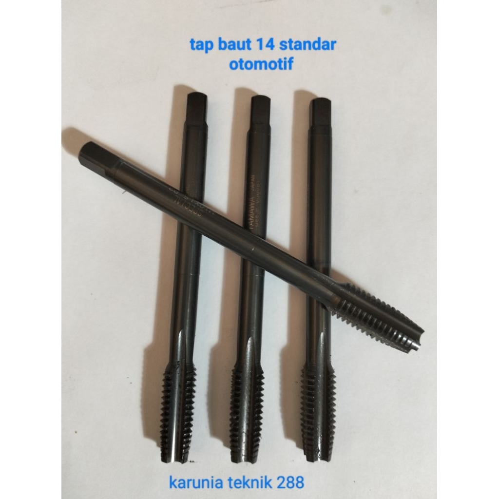 tap baut standar otomotif baut 14,tap m10x1.5