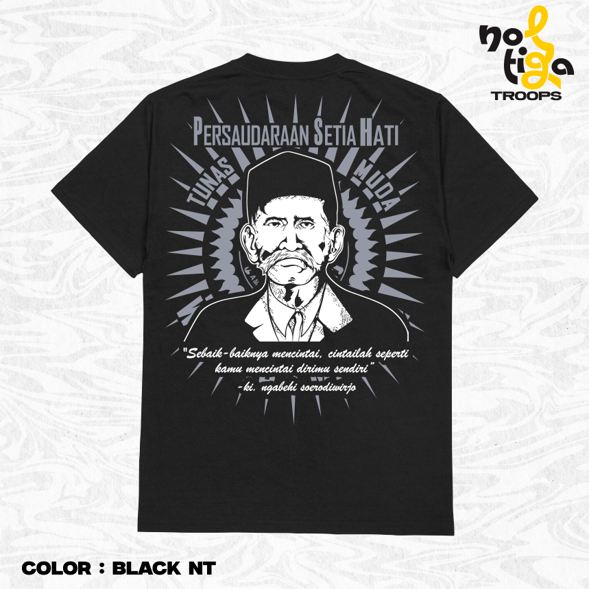 Kaos EYANG SURO PSHW Desain Terbaru Bahan Cotton Combed Premium 100%