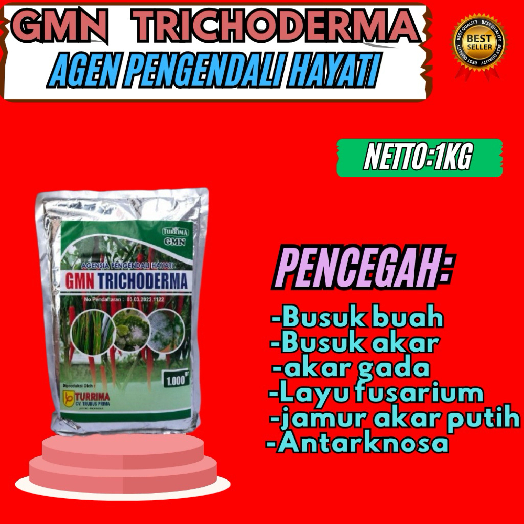 SOLUSI AJAIB  GMN GMN Trichoderma Untuk Cabe Rawit GMN GMN Trichoderma Yang Bagus Isi 1kg