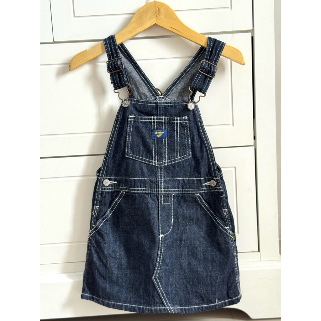 Overall Dress Oshkosh Bgosh-Dress Overall anak perempuan Denim Jeans