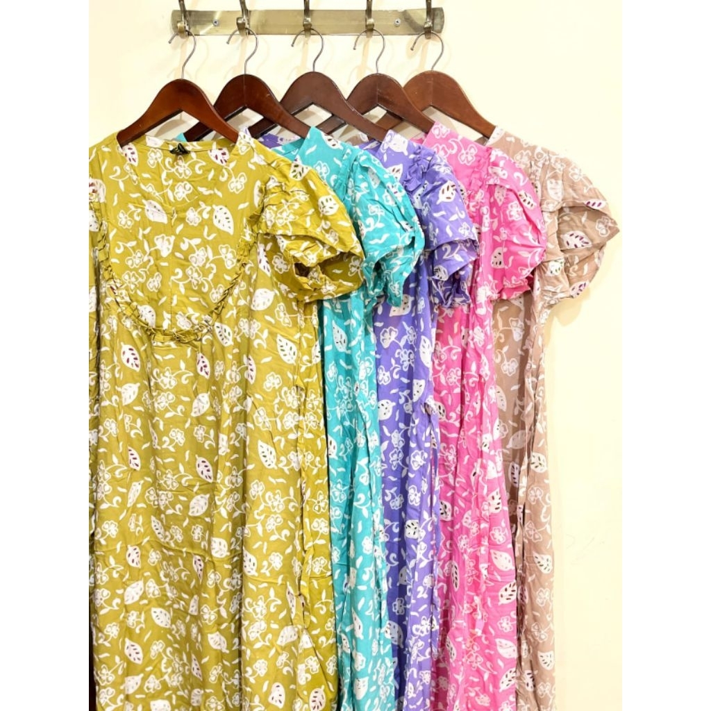 Daster Soraya Ld 105 cm Pjg 110cm Batik Ijma'