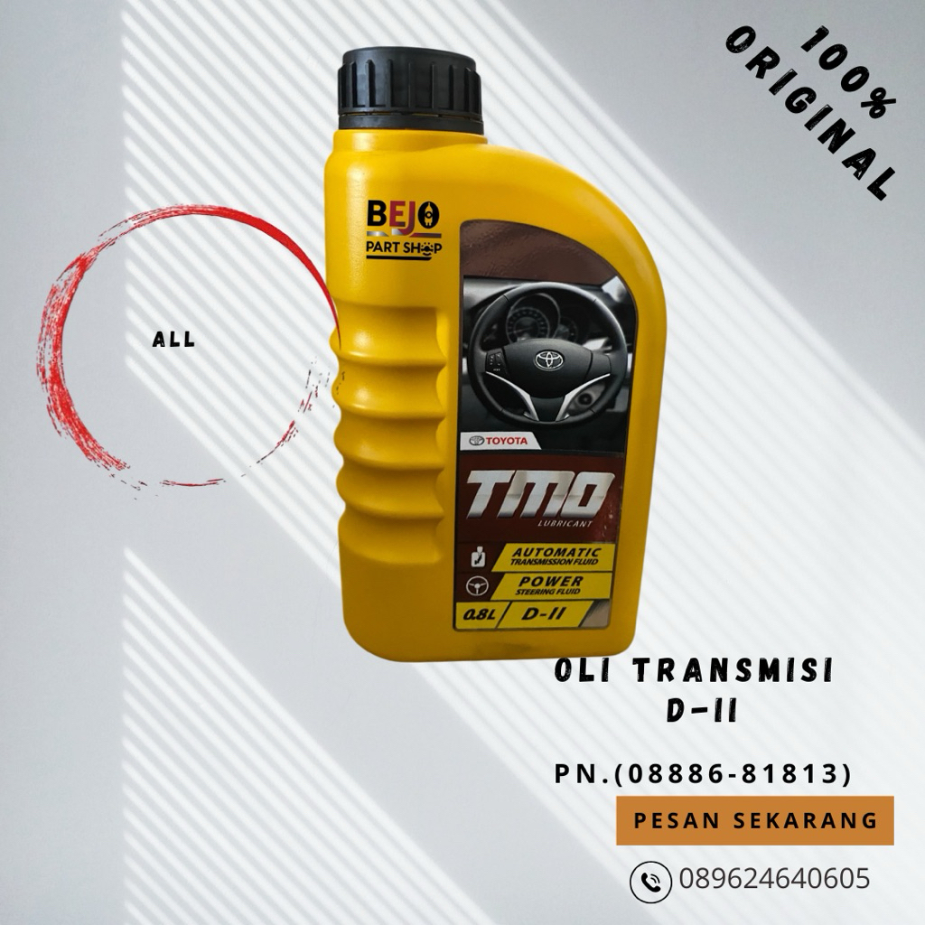 OLI TRANSMISI TOYOTA TMO ATF D-II pn.08886-81813