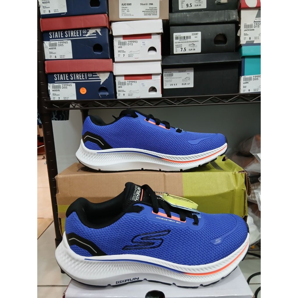 Sepatu Skechers Pria Navy Blue size 41,42
