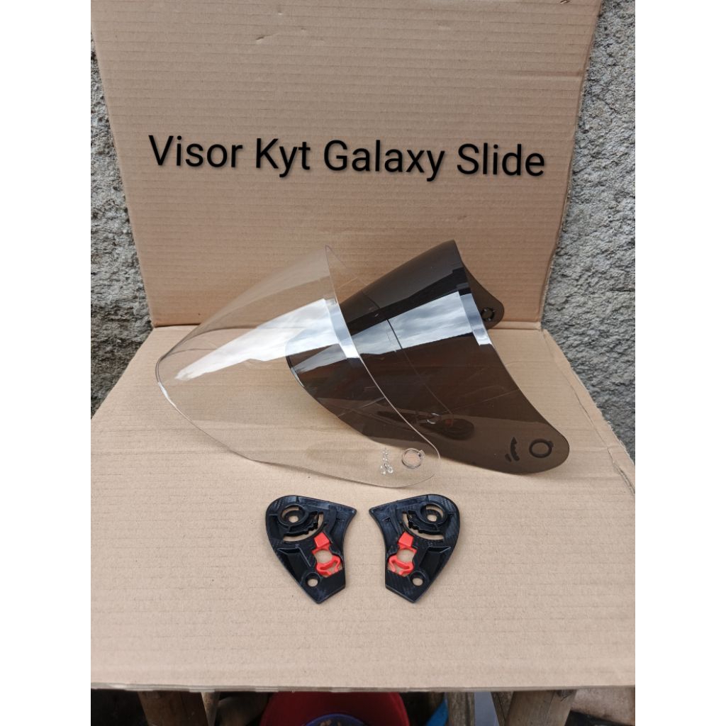 Visor Helm Kyt Galaxy Slide Flat R Kaca Helm Kyt Galaxy Slide Galaxy Flat R