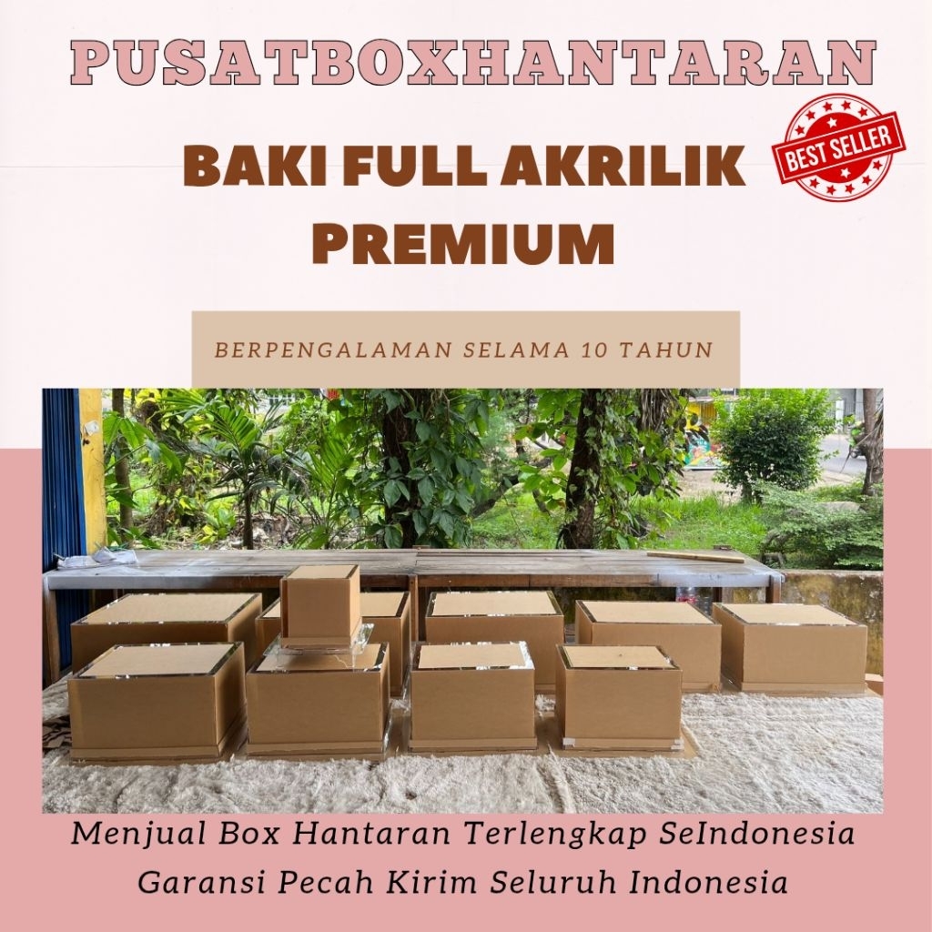 BOX HANTARAN FULL AKRILIK | BOX HANTARAN PERNIKAHAN | BOX HANTARAN AKRILIK TERLARIS