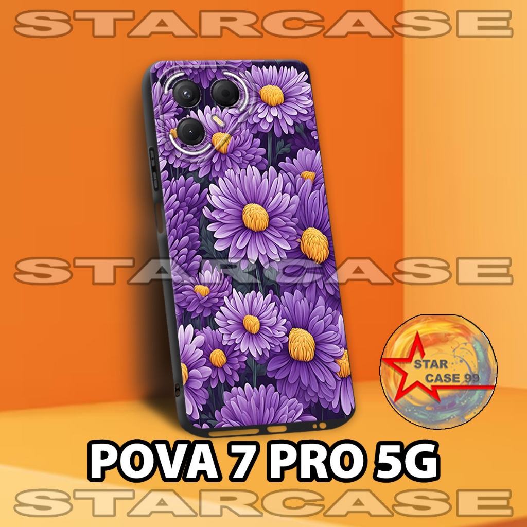 Softcase karet tecno pova 7 pro 5g 2025 - s17-case tecno pova 7 pro 5g-casing tecno pova 7 pro 5g-si